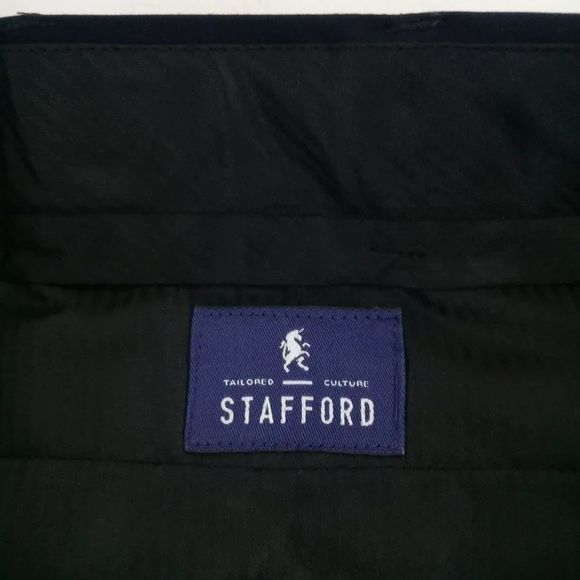 Bundle “3 x $20" NWT STAFFORD $70 Flat-Front Dress Pants 42" x 30" - Picture 5 of 8